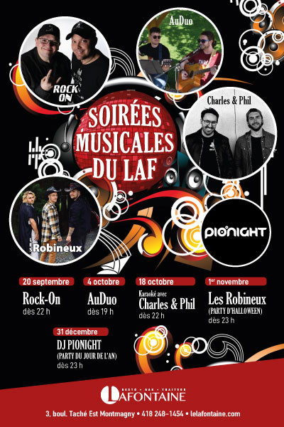 Soirées musicales du Laf